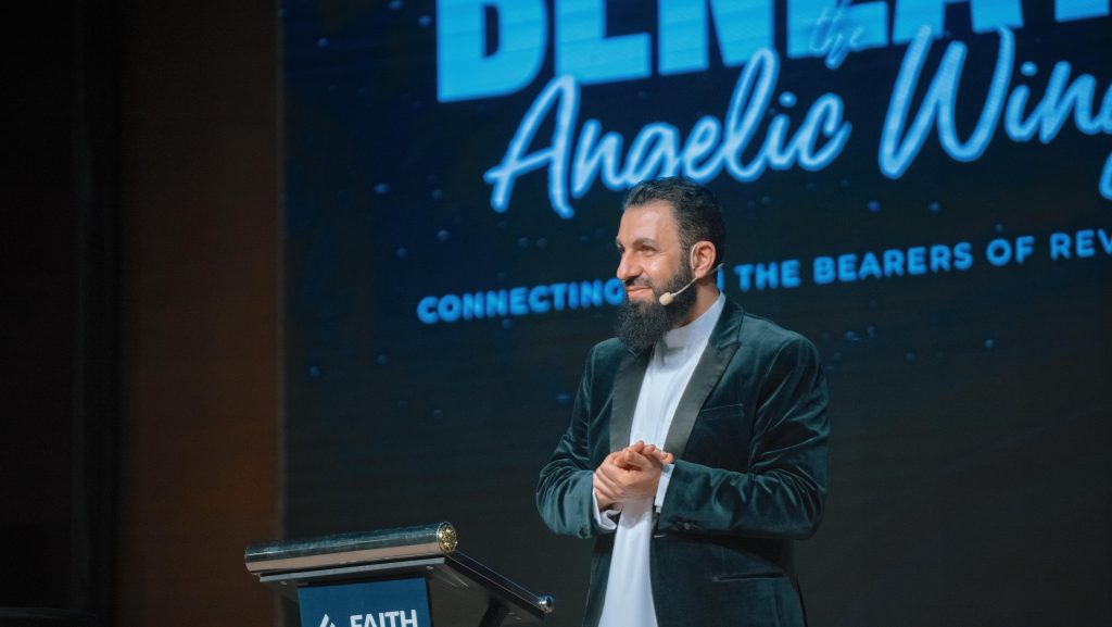 Shaykh Belal Assaad at his event