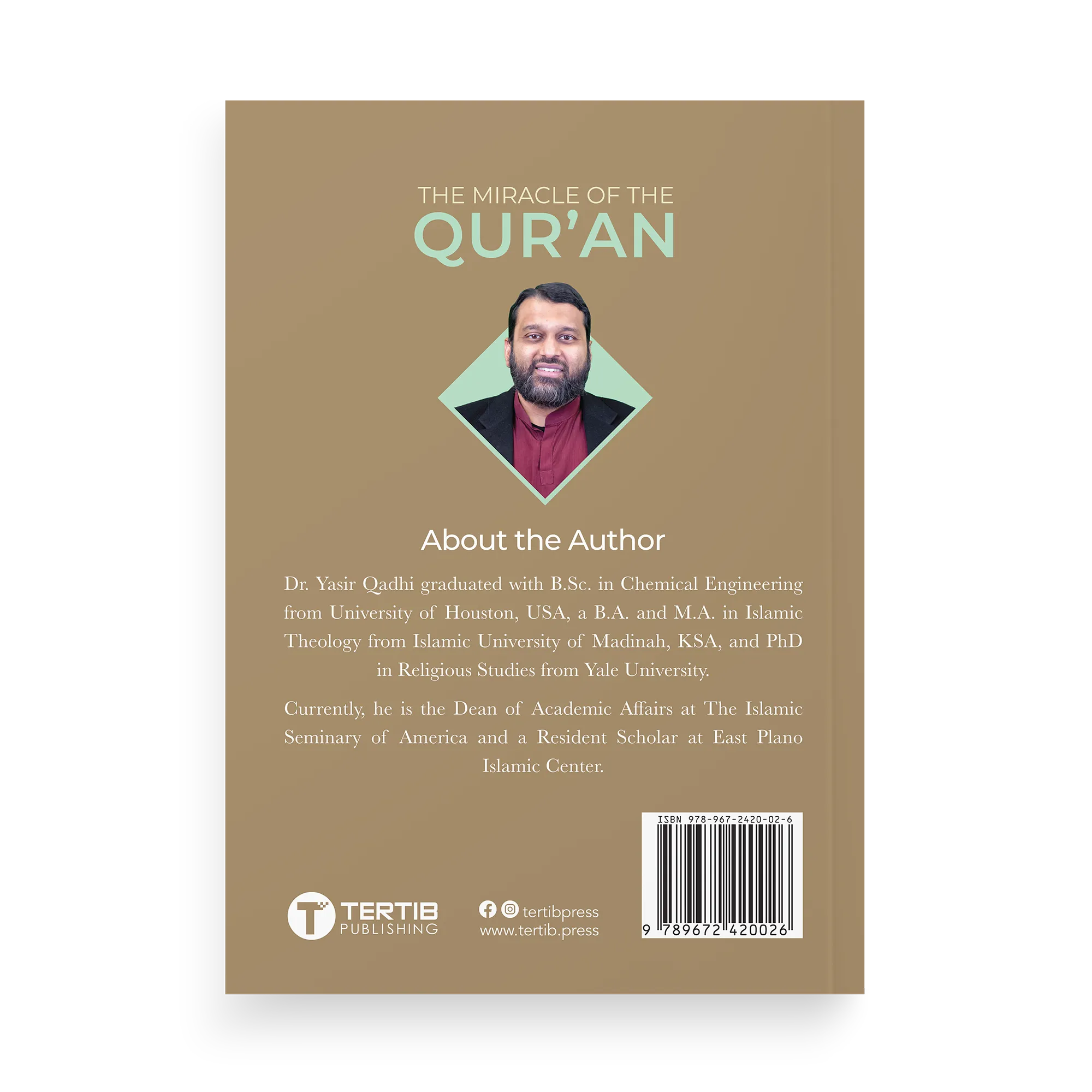 The Miracle of the Quran by Dr Yasir Qadhi
