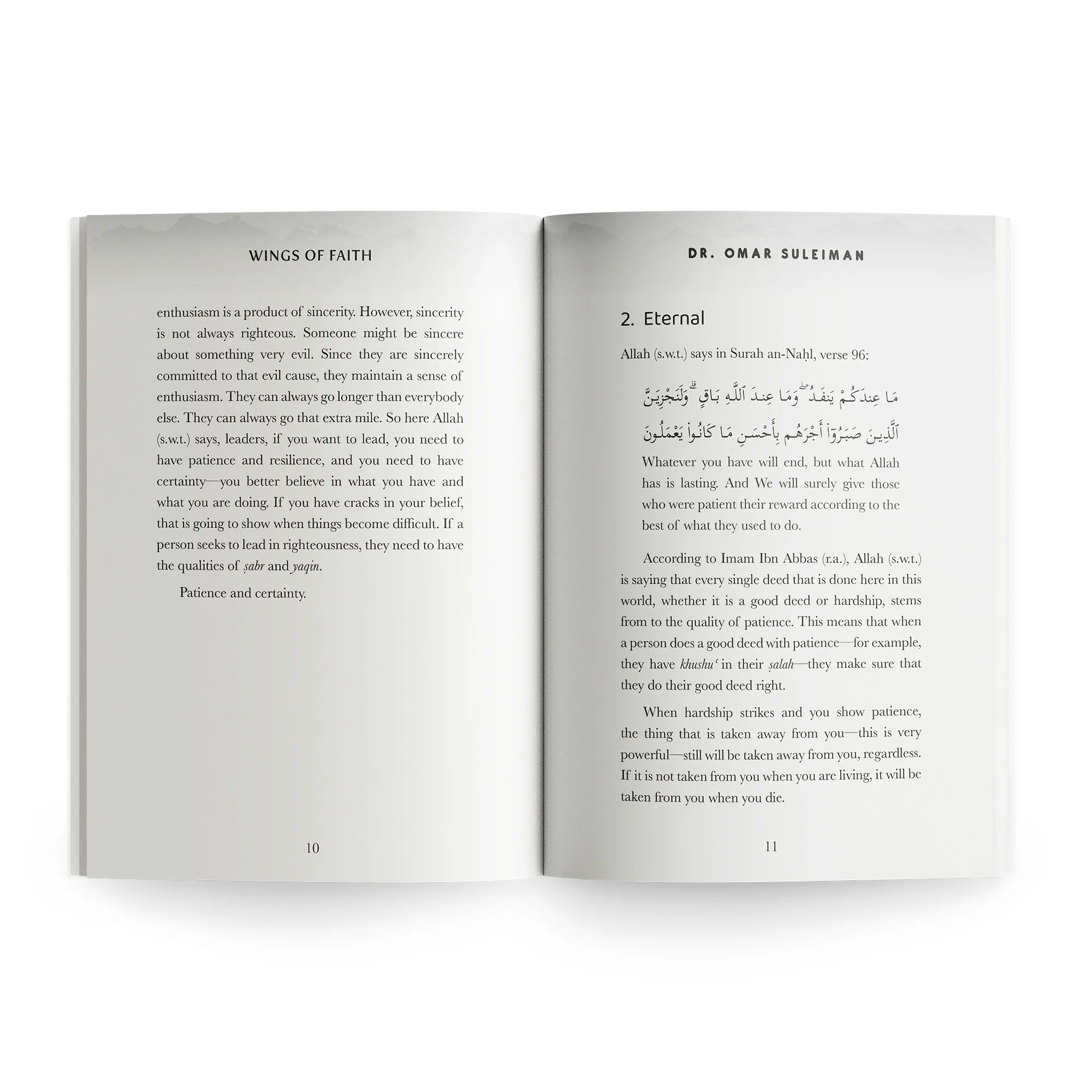 Wings of Faith by Dr. Omar Suleiman