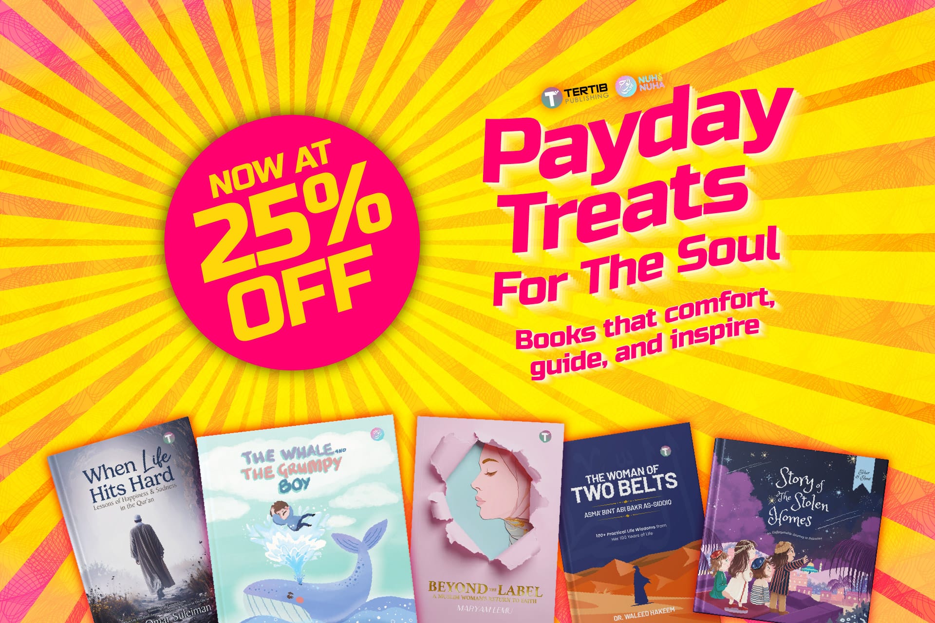 PayDay Sale | 25% off Storewide | 26 April 2025