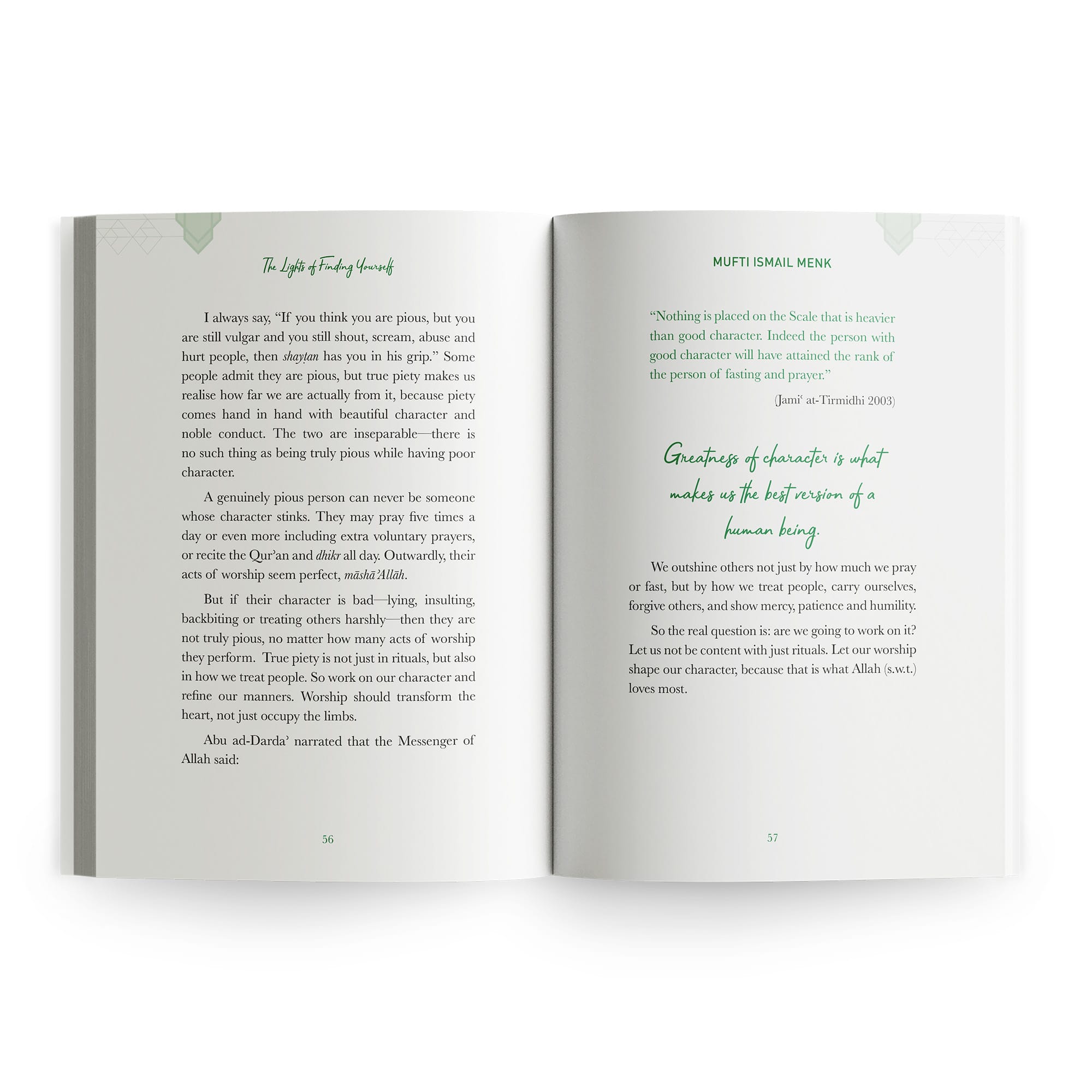 The Lights of Finding Yourself by Mufti Menk