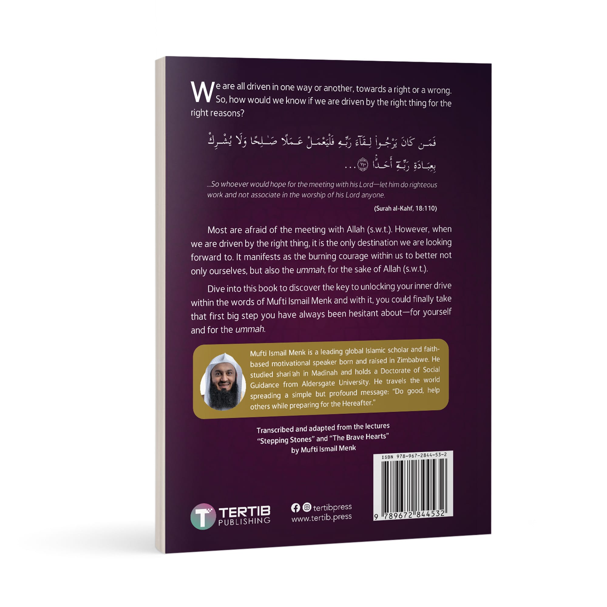 Brave Hearts, Bold Steps by Mufti Ismail Menk