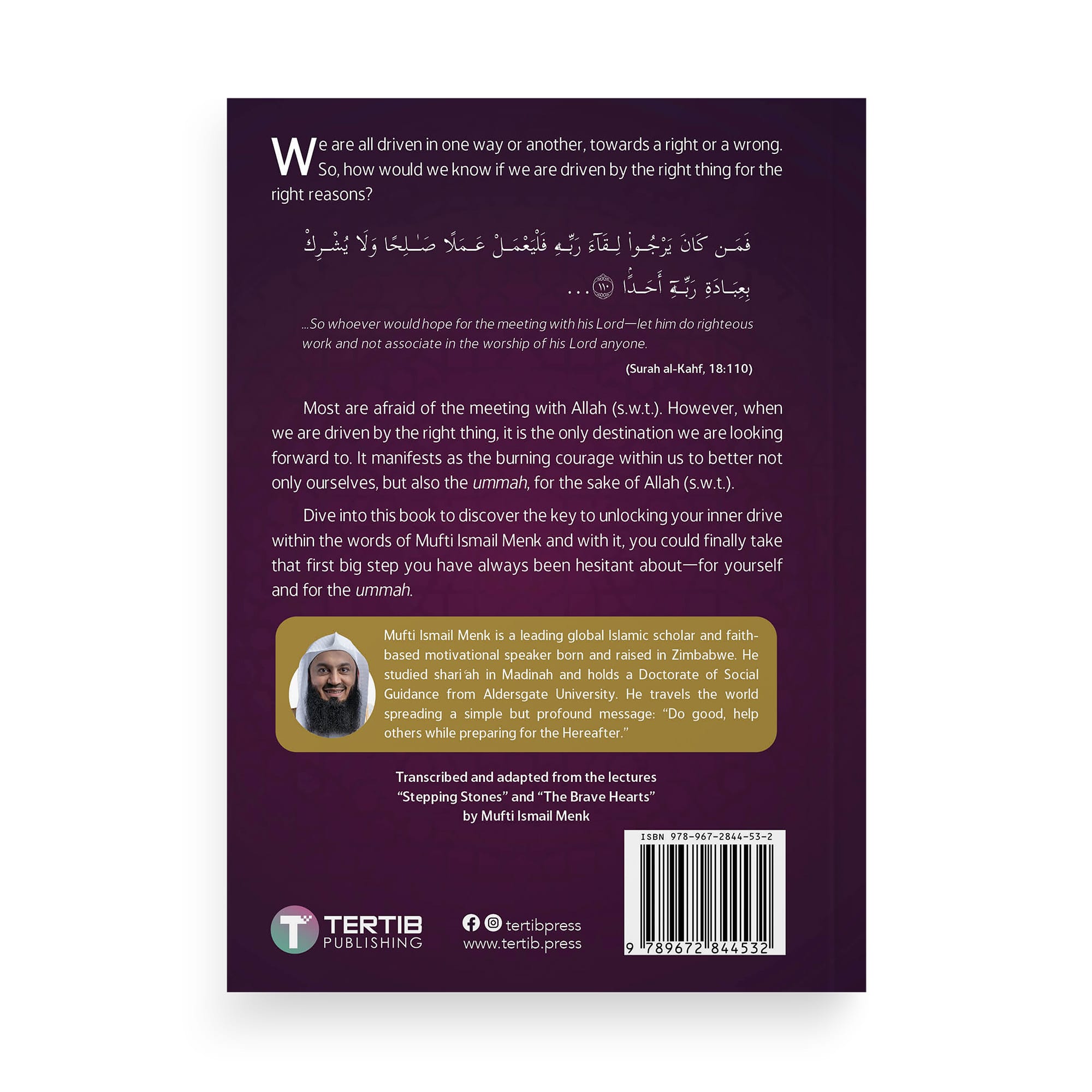 Brave Hearts, Bold Steps by Mufti Ismail Menk
