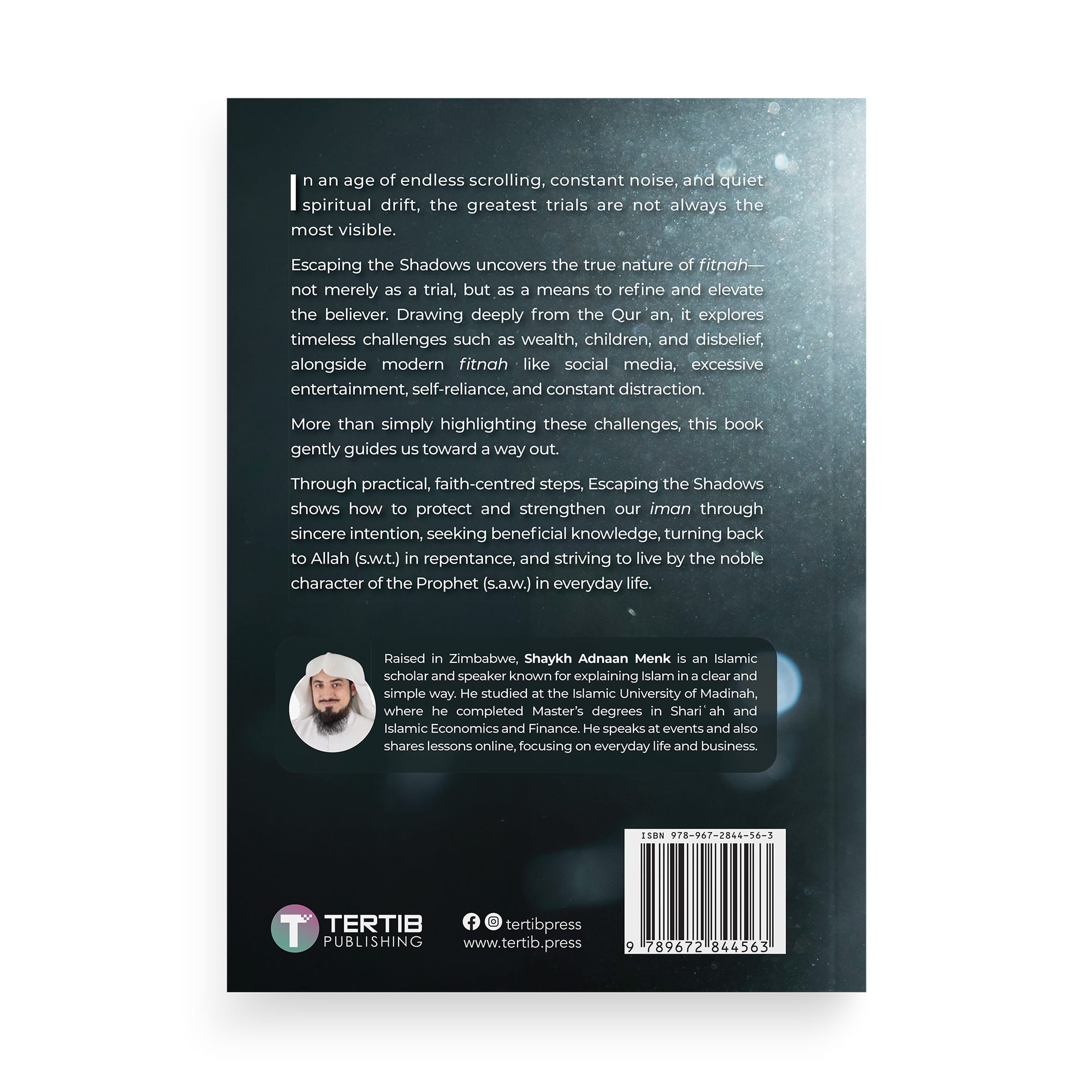 Escaping the Shadows: A Muslim Guide to Navigating Modern Fitnah by Adnaan Menk