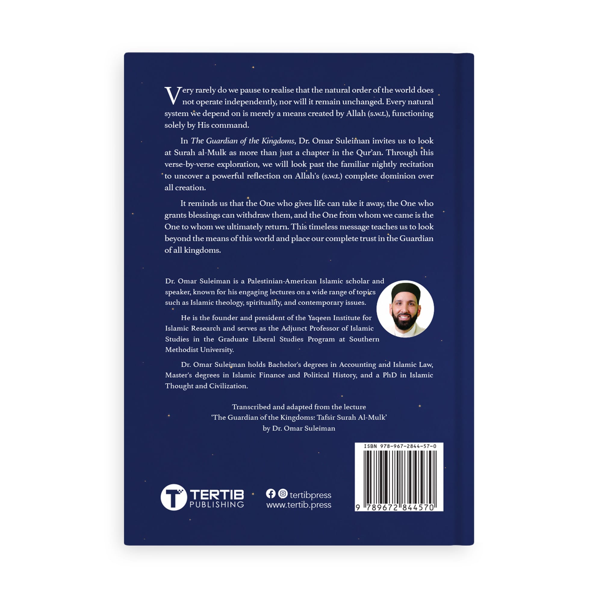 The Guardian of the Kingdoms by Dr Omar Suleiman