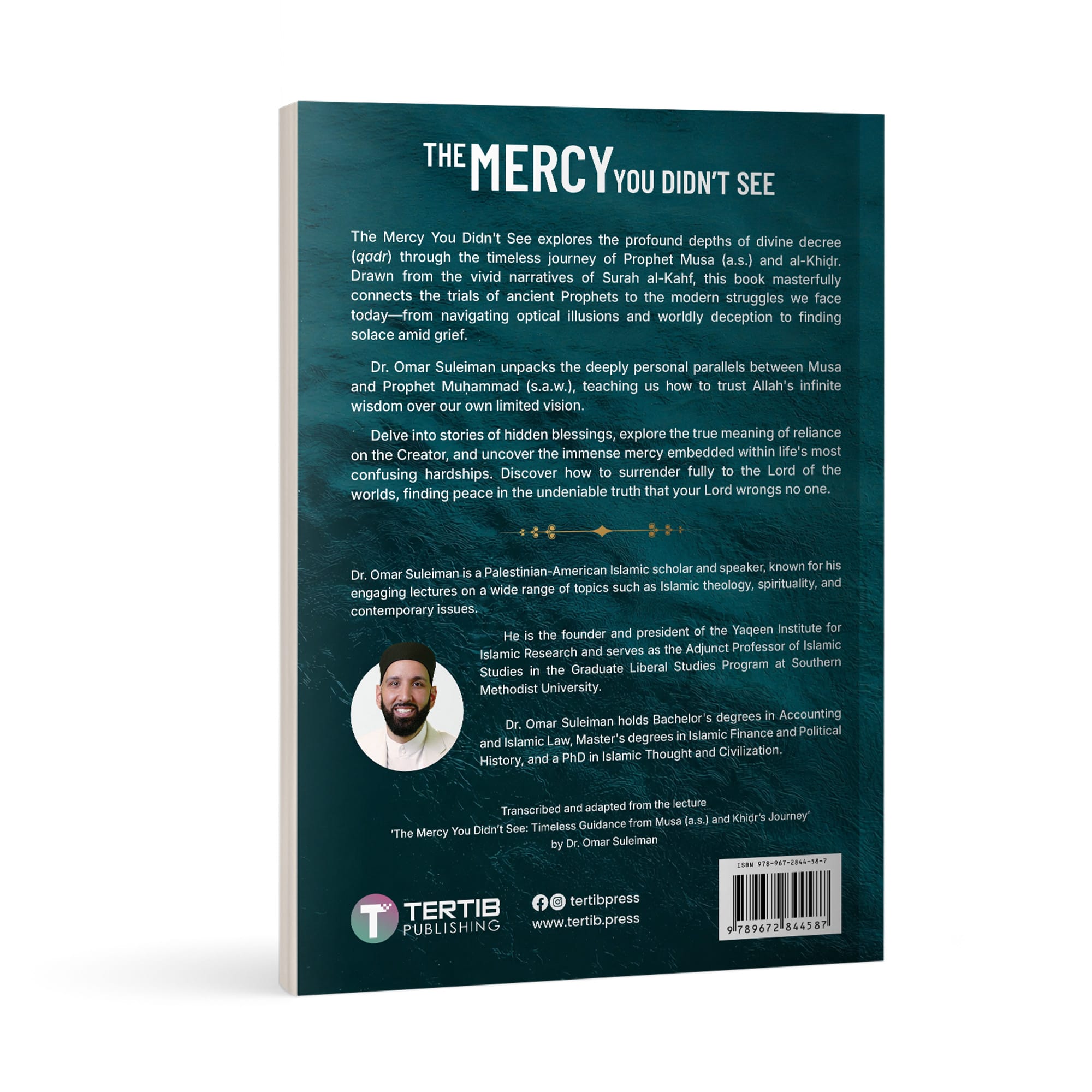 The Mercy You Didn't See by Dr Omar Suleiman